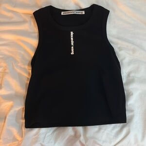 Alexander Wang high neck tank top, Black . Size Small